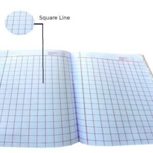 Square 1.2 cm | Math |National Copy- Notebook | 172 Pages | | 24.0cm x 18cm |  Notebook for School Students (Copy)